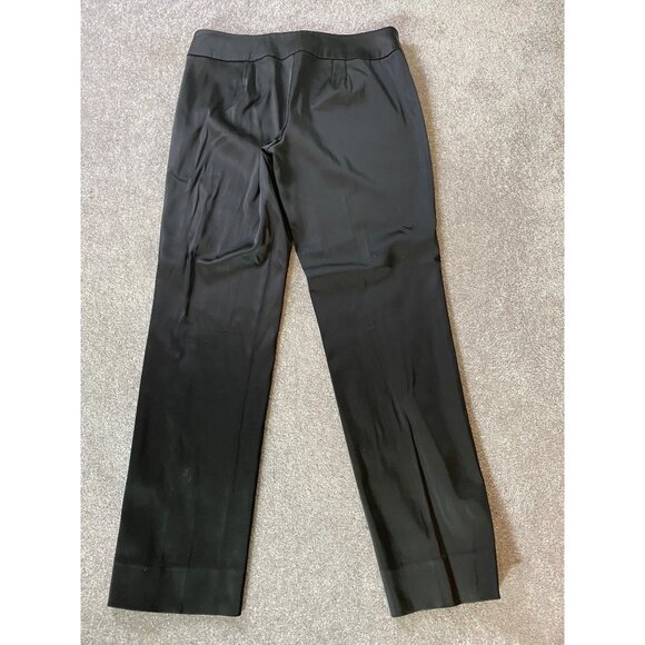 White House Black Market Slim Leg Black Pants 8R - Picture 2 of 11